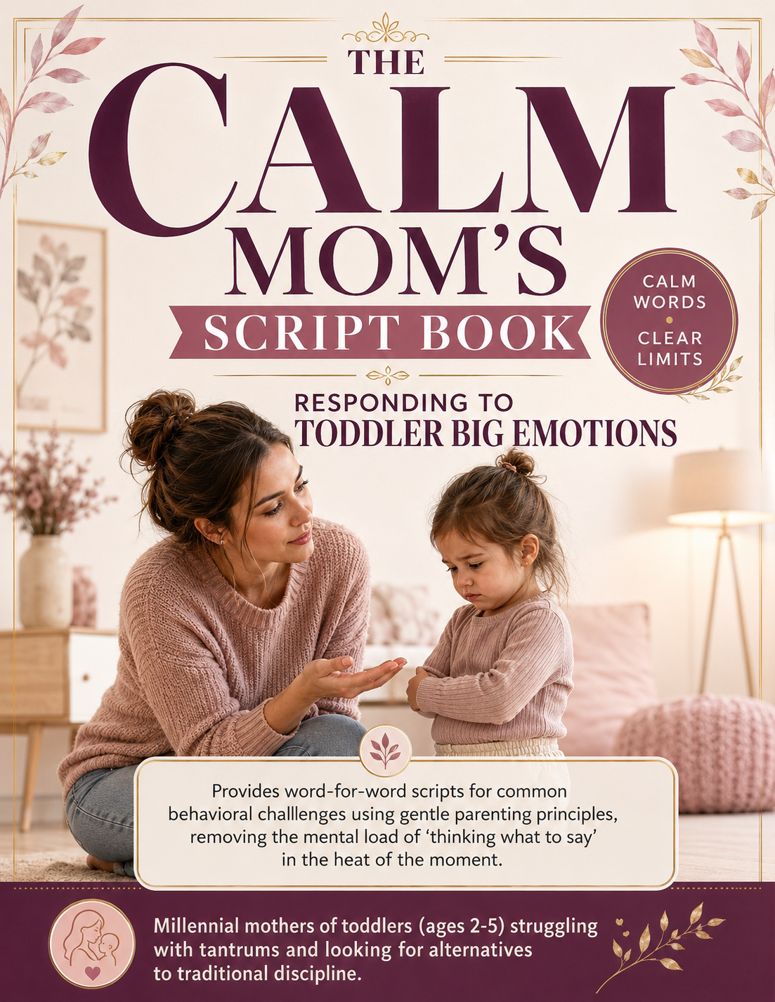 The Gentle Parenting Script Book: 50+ Phrases for Toddler Tantrums